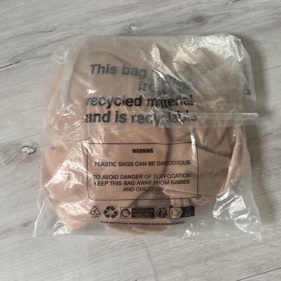 Prettylittlething Shape Stone Mesh Long Sleeve Ruched Bodysuit Size 8 Tan NWT - Picture 7 of 7